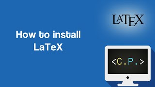 How to Install LaTeX MiKTeX and TeXstudio  LaTeX Tutorial Part 1 [upl. by Felicity]