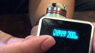 The Snow Wolf 200W Box Mod Sneak Peek By Asmodus [upl. by Veronika666]