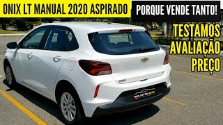 🚩 ONIX LT MANUAL ASPIRADO 2020  VERSÃO LT1  PORQUE VENDE TANTO [upl. by Rush]