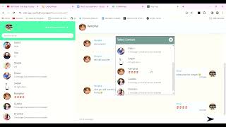 React Chat app Coding Ninja Skill Test  3 [upl. by Enyrat]