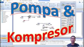 08 Tutorial Aspen Hysys  Pompa dan Kompresor [upl. by Caruso]