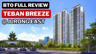 BTO Review Teban Breeze HDB BTO June 2024 Project Launch Jurong East  Pandan Reservoir BTO [upl. by Aihtibat]