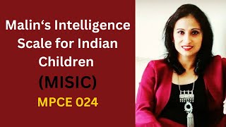 Malins Intelligence Scale for Indian Children MISIC [upl. by Cowley]