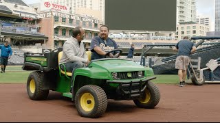 Links At Petco Park QampA With Heads Groundskeeper [upl. by Bertelli576]