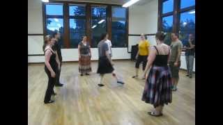 Scottish country dance class Seattle U district  The Eightsome Reel [upl. by Balfour]