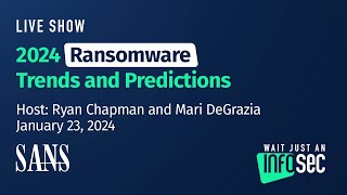 2024 Ransomware Trends and Predictions [upl. by Boaten453]