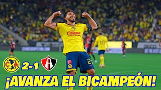 EL MÁS BICAMPEÓN AMÉRICA AVANZA 16VOS DE FINAL LEAGUES CUP 🏆 EN ZONA FUT [upl. by Molahs]