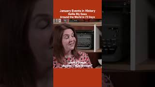 January Events in History  Nellie Bly Goes Around the World januaryhistory tellinghistory [upl. by Akli]