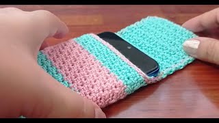 Funda para Movil  Celular a Crochet [upl. by Dosi]