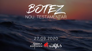 Botez nou testamentar  27092020  Logos Gleisdorf LIVE 22 [upl. by Horwitz410]