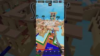 Best clutches in Bedwars history roblox bestclips robloxbedwarspro [upl. by Ingalls]