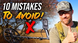 10 Metal Detecting Mistakes You MUST Avoid [upl. by Vaish]