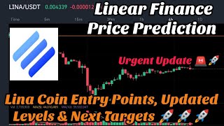 Lina Coin price prediction  Linear Finance coin price prediction  Lina crypto price prediction [upl. by Einneg925]