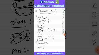 Normal Calculation Method  Calculation tricks  Maths Tricks solution  maths calculation [upl. by Intosh]