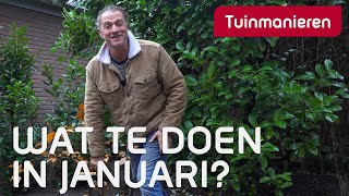 Wat te doen in Januari in de tuin  Tuinieren  Tuinmanieren [upl. by Rehpotisrhc]