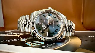 Rolex DateJust 41 Wimbledon [upl. by Meris97]