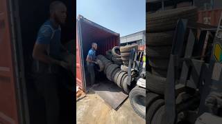 Japan vehicle container unloading in dubai 🇦🇪🇯🇵 automobile japancars japan reels [upl. by Llerrahs]