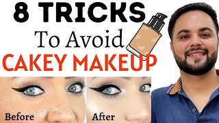 8 Tricks to avoid Cakey Makeup  Step by Step Makeup Guide [upl. by Lurette]