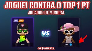 JOGUEI CONTRA O TOP 1 DE PORTUGAL NO GEOGUESSR [upl. by Yenobe513]