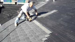 Installing Composition Shingles [upl. by Ilsel]