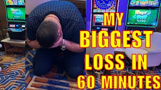 My BIGGEST LOSS Ever On Slots In 1 Hour [upl. by Powell]