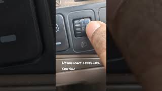 HEADLIGHT LEVELING SWITCH How To Adjust Car Headlight Leveler RANAON4X4YT shots 024 [upl. by Nazarius]