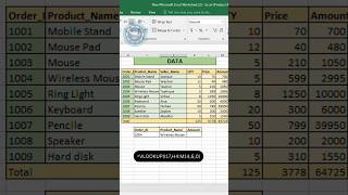 Data enquiry in MS Excelexcel shortvideo excelacademy tending motivation [upl. by Audres244]