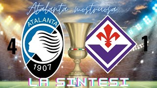 ATALANTAFIORENTINA 41 Sintesi della seconda semifinale di COPPA ITALIA [upl. by Crosley61]