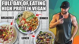 Healthy High Protein Meals  Full Day Of Eating [upl. by Lj941]