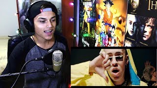 Te Bote Remix  Casper Nio García Darell Nicky Jam Bad Bunny Ozuna  Video Oficial Reaccion [upl. by Suirtemid]