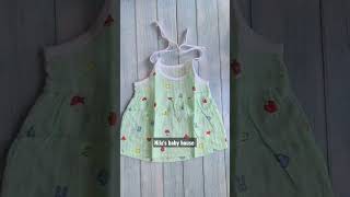 Organic muslin cloth  Baby cloth baby shorts shortvideo clothing dress chennai trend viral [upl. by Eolcin612]