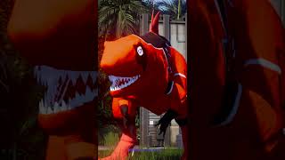 Jurassic World Evolution Final Fight  Red Dracodentitan vs Indominus REX amp MEGALODON dinosaur [upl. by Nilrem367]