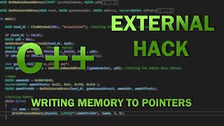 C External Cheat  Writing Memory to a Pointer with Offsets [upl. by Ander]