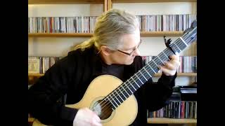 La Caroline by CPE Bach  Eric J Roth guitar [upl. by Almeda]