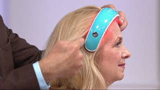 HairMax LaserBand 41 StretchFit Hair Growth Laser Device on QVC [upl. by Arras]