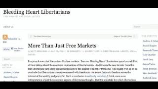 Philosopher Matt Zwolinski on quotBleedingHeart Libertariansquot The Poor and Social Justice [upl. by Aenert716]