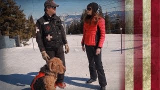 Aspen Ski Patrol and Skijoring  American Dog With Victoria Stilwell [upl. by Hennessey]