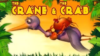 Cartoon Stories for Kids  Crane And The Crab  Jungle Tales [upl. by Geno458]