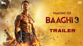 Making Of Baaghi 3 Trailer  Tiger Shroff ShraddhaRiteish Sajid Nadiadwala  Ahmed Khan  6 March [upl. by Palocz]