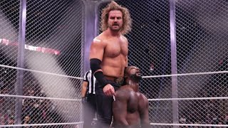 Hangman Page vs Swerve Strickland Lights Out Steel Cage All Out 2024 Highlights [upl. by Gennie880]