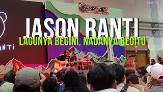 Jason Ranti  Lagunya Begini Nadanya Begitu live at IndoFest 2024 Jakarta jasonRanti indofest2024 [upl. by Adnolat]