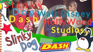 Walt Disney Worlds Slinky Dog Dash POV FULL RIDE EXPERIENCE AT NIGHT [upl. by Jackelyn149]