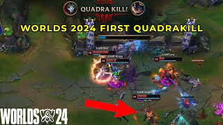 The first QUADRA of Worlds 2024 [upl. by Terrell]