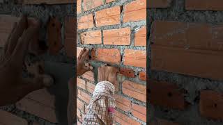 Corner for wall plaster shorts construction shortsfeed satisfying [upl. by Langan]