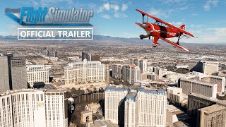 Microsoft Flight Simulator  City Update 8 Las Vegas [upl. by Ettenal429]