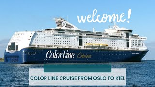 Color Line Trip 2 Days Ferry Round Trip from Norway Oslo to Germany Kiel with Color Line Cruise [upl. by Sethi]