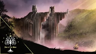 History of the Argonath Pillars of the Kings  Region Spotlight amp Artifacts of Arda [upl. by Farrar217]