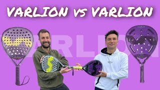 MOST EXPENSIVE PADEL RACKETS WORTH IT VARLION BOURNE vs VARLION MAXIMA  the4Set Padel [upl. by Carisa]