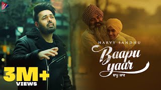 BAAPU YAAR  Harvy Sandhu  Official Video [upl. by Llerud]