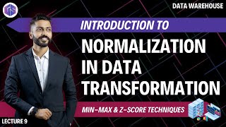 Normalization in Data Transformation  MinMax amp Zscore Techniques with example [upl. by Lau770]